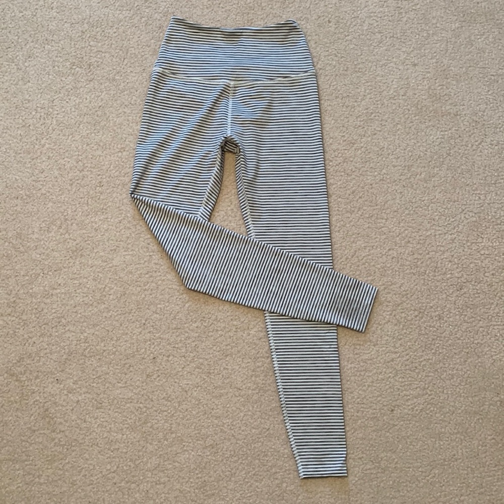 Beyond Yoga Striped Leggings